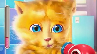 My Talking Ginger Cat- Baby Cat Shower - My Talking Cat Game Movie