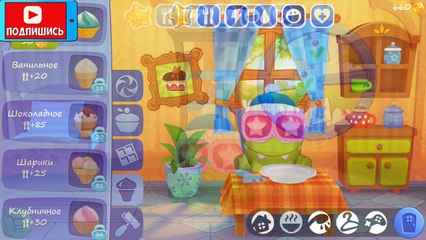 АМ НЯМ МУЛЬТИК #2 – My Om Nom ИГРА про СЛАДКОЕЖКУ Питомца Ам Ням - Детские ИГРЫ