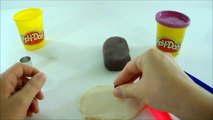 Play Doh Como hacer una paleta helada con corazones DIY Plastilina