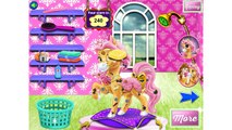 NEW Игры для детей—Disney Принцесса Бэль и ее маленький пони—Мультик Онлайн видео игры для девочек