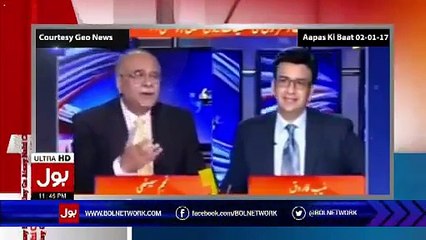 Najam Sethi Angry With Anchors & Channels Supporting Imran Khan
