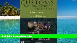 Read Online Customs Modernization Initiatives: Case Studies (Trade and Development)  Full Book