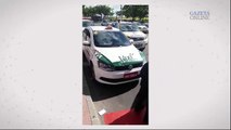 Taxista foge de abordagem da Guarda Municipal de Vitória