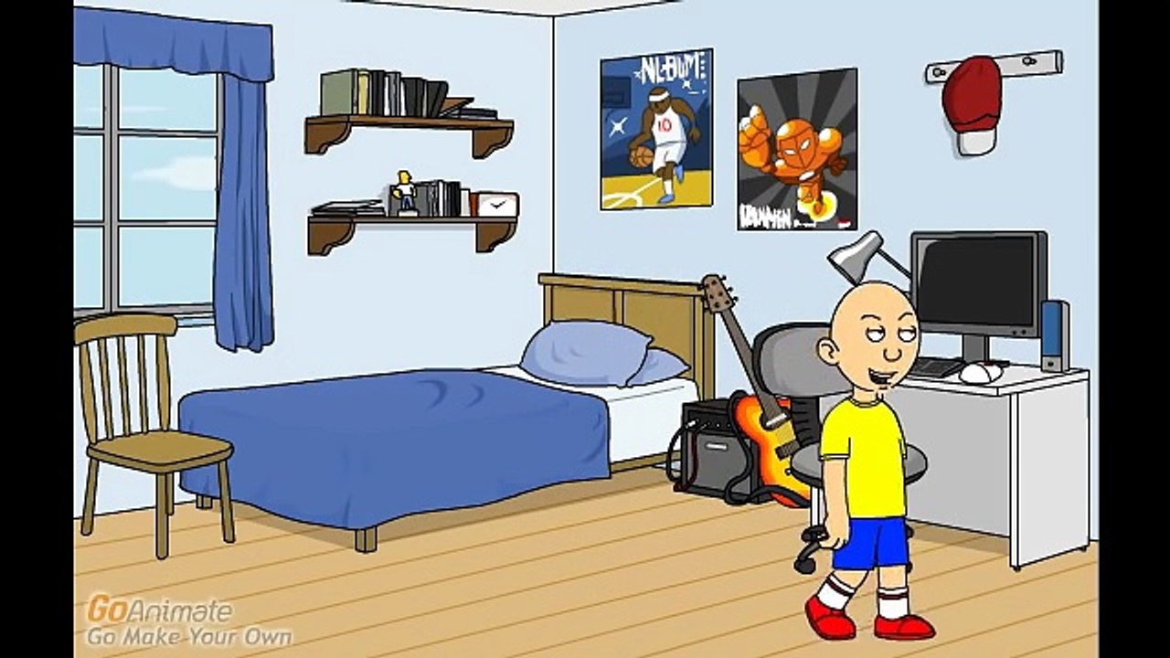 Caillou gets revenge on his mom