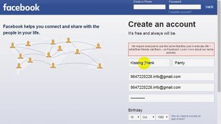 How to Create New Facebook Account by Gmail