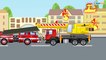 The White Ambulance hurry to the rescue - Cars & Trucks Cartoons - Vehicle & Car Planet for children