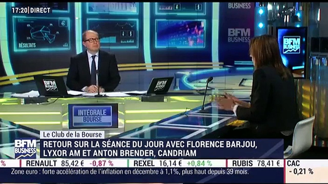 Le Club de la Bourse: Florence Barjou, Anton Brender et Xavier Robert - 04/01