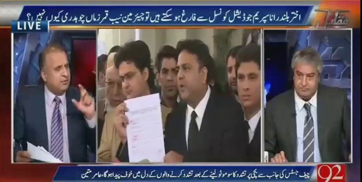 Rauf Klasra praises Fawad Ch