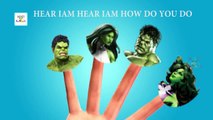 Finger Family Nursery Rhymes Collection | Hulk King Kong Godzilla Finger Family Cartoons for Kids
