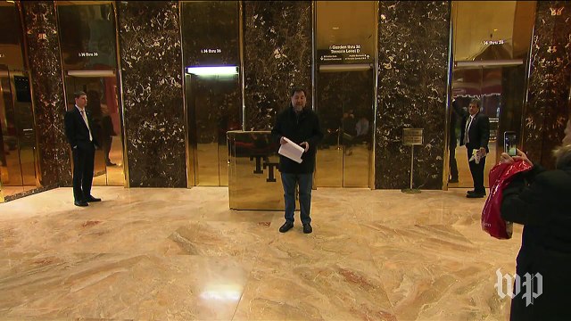 Mexican politician stages protest in Trump Tower lobby