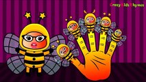 Finger Family Rhymes (Cartoon Honey Bee Finger Family) Finger Family Songs full HD