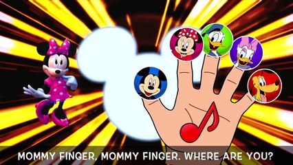 Batman Mickey Mouse Clubhouse Saving Gotham Drawing Finger Family Song!
