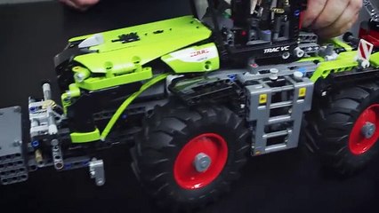 Designer Workshop_ CLAAS XERION 5000 TRACK VC - LEGO Technic videos - LEGO_com