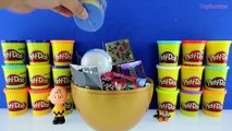 GIANT MILES Surprise Egg Play Doh - Disney Jr Miles from Tomorrowland Toys TMNT Minecraft