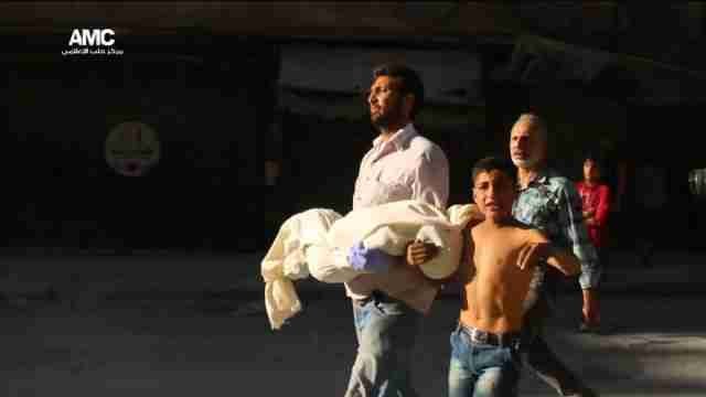 Casi 4.000 civiles murieron en Siria por los bombardeos rusos en 2016