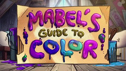 Gravity falls - Guía de cores da mabel