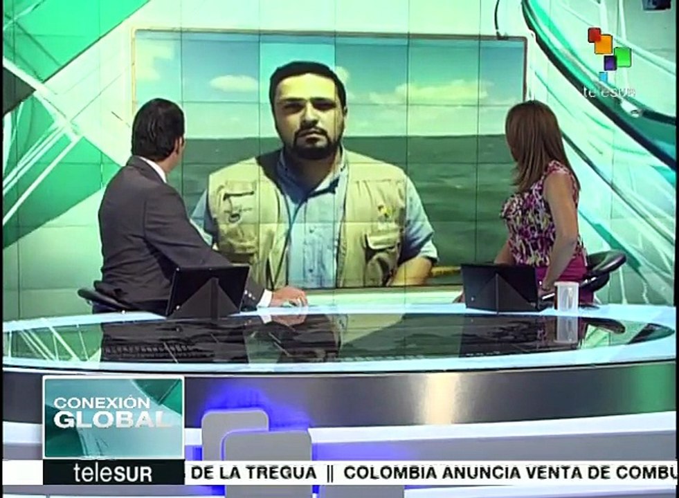 Campesinos paraguayos rechazan represión policial en Guahory