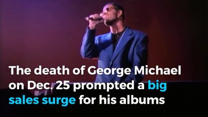 George Michael music sales surge in U.S. almost 3,000% after pop icon’s death