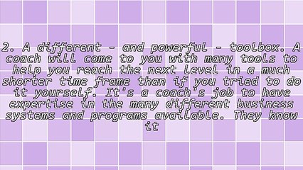 Why You Need To Hire A Business Coach
