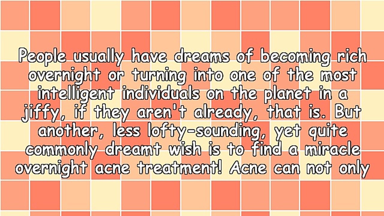 Natural Ingredients to Look For In An Overnight Acne Treatment Formulation