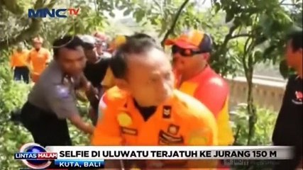 Wisatawan Terjatuh saat Selfie di Bukit Uluwatu Bali