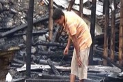 Un incendio deja un muerto y tres viviendas destruidas