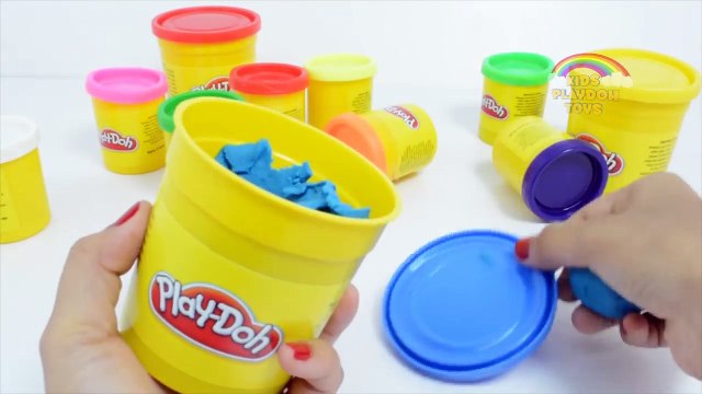 Dinosaur Play Doh SURPRISE Toy Video | FUN & CREATIVE Make a T-Rex DINOSAUR Play-doh Toys for Kids