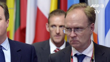 Bruselas "lamenta la pérdida" de embajador británico ante UE