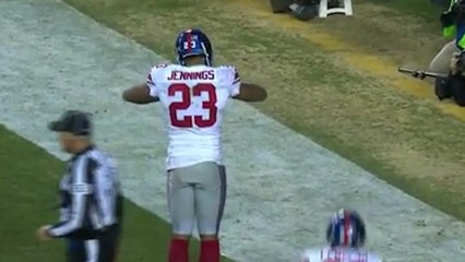 German announcers call Rashad Jennings 2-yard TD run