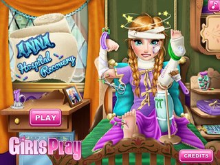 Anna Hospital Recovery: Disney Princess Frozen Games Movie
