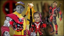 Мисс Кэти и Мистер Макс игрушки мультик для детей Дэдпул семья пальчиков новая серия