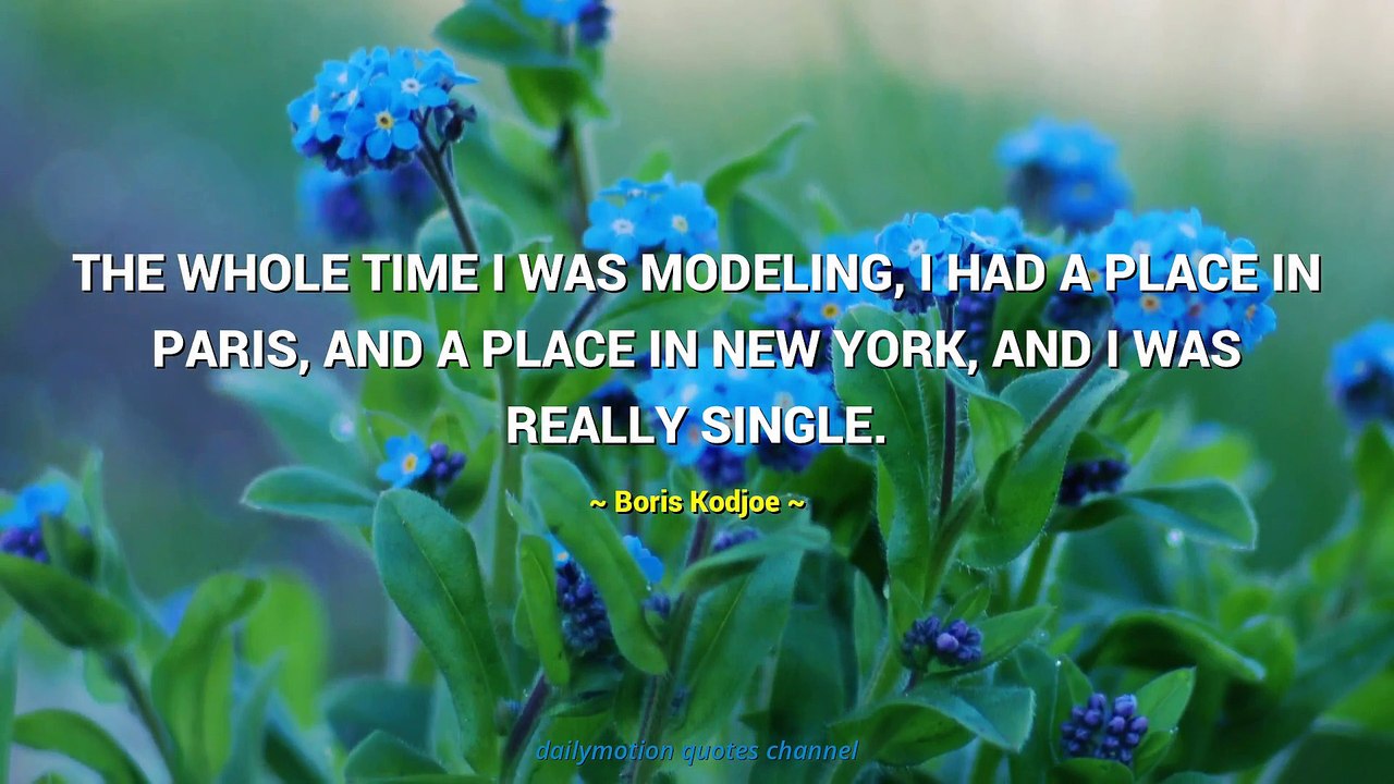 Boris Kodjoe Quotes #2