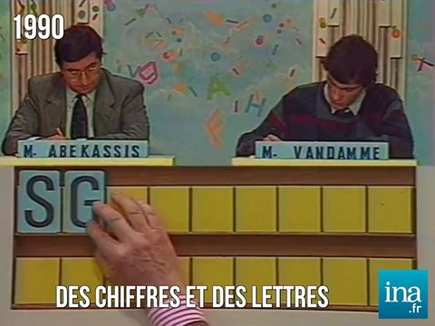 1990: Des chiffres et des lettres... en 9 lettres!