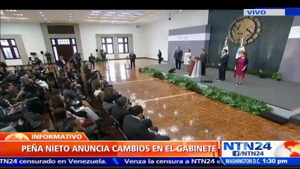 Presidente de México anuncia cambios en su gabinete de Gobierno y se refiere a la crisis por el alza de la gasolina