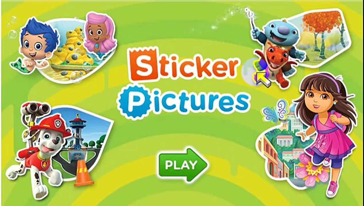 Peppa Pig and George Play with Friends Nick Jr. Sticker Pictures Creativity for kids ♥ :-)
