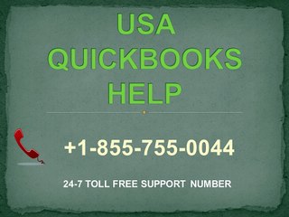 USA QUICKBOOKS HELP +1-855-755-0044