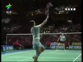 Badminton 2007 All England WS S-final Game 3 1/2