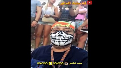 الفنان المبدع حسن البلام يتخفى بقناع وسط الجمهور في ربوع اوربا