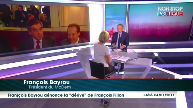 Présidentielle 2017 : François Bayrou dénonce la dérive de François Fillon