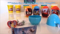 Çocuklar için oyuncaklar Sürpriz Yumurta Dondurulmuş Elsa Otomobil Spiderman Mickey Mouse Videolar