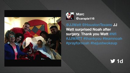 J.J. Watt surprises young fan