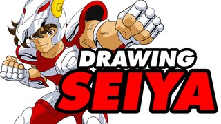 Drawing SEIYA Saint Seiya | Dibujar Caballeros del Zodiaco