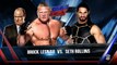 WWE 2K16 FREE ON XBOX ONE! My First Fight Brock Lesnar VS Seth Rollins! WWE 2K16 Gameplay 1080p60fps