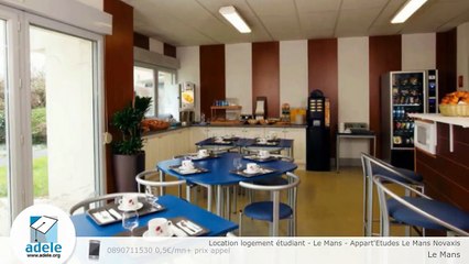 Location logement étudiant - Le Mans - Appart'Etudes Le Mans Novaxis