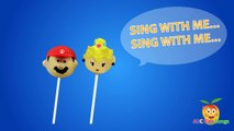 ABC Song for Kids | Super Mario Bros and Peach Cake Pops ABC for Baby | ABC Songs for Children