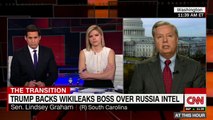 Senator Lindsey Graham Dismayed By Trump’s Tweeting Of Julian Assange Quotes