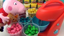 Peppa Pig Toy Blender Gumball Color Mixer Kids Learn Rainbow Color Blending Machine 认识颜色