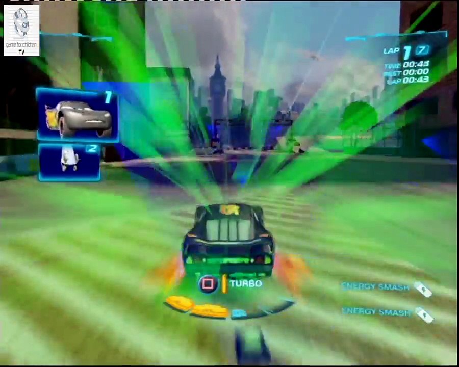 Cars 2 Game - London Race Carbon Fiber Lightning Mcqueen - Hyde Tour - Disney Car Games