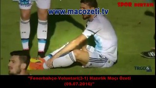 Fenerbahçe-Voluntari(3-1) Hazırlık Maçı Özeti(09 07 2016) | www.macozeti.tv