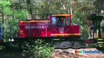 THOMAS AND FRIENDS Train Rides for kids Thomas Land Edaville USA amusement park Ryan ToysReview